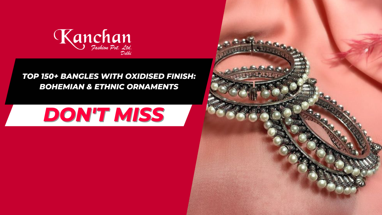 Top 150+ Bangles with Oxidised Finish: Bohemian & Ethnic Ornaments